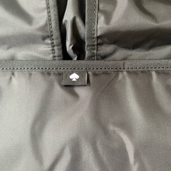 KATE SPADE black diaper nylon changing pad NWOT+++ - Picture 6 of 12